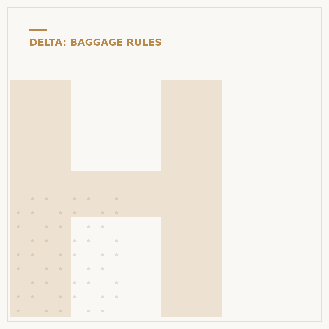 How to Add Baggage to Delta Flight After Booking