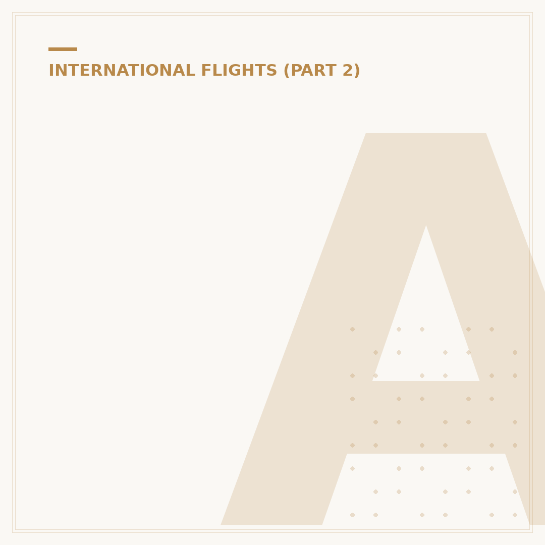 Are Air Marshals on Every International Flight?