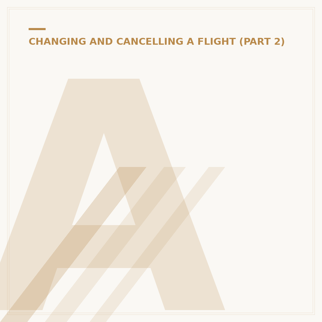 Are Airlines Allowed to Change Flight Times?