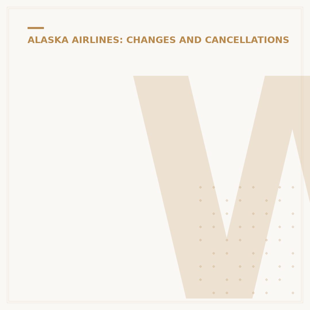 Why Alaska Airlines Keeps Changing My Flight