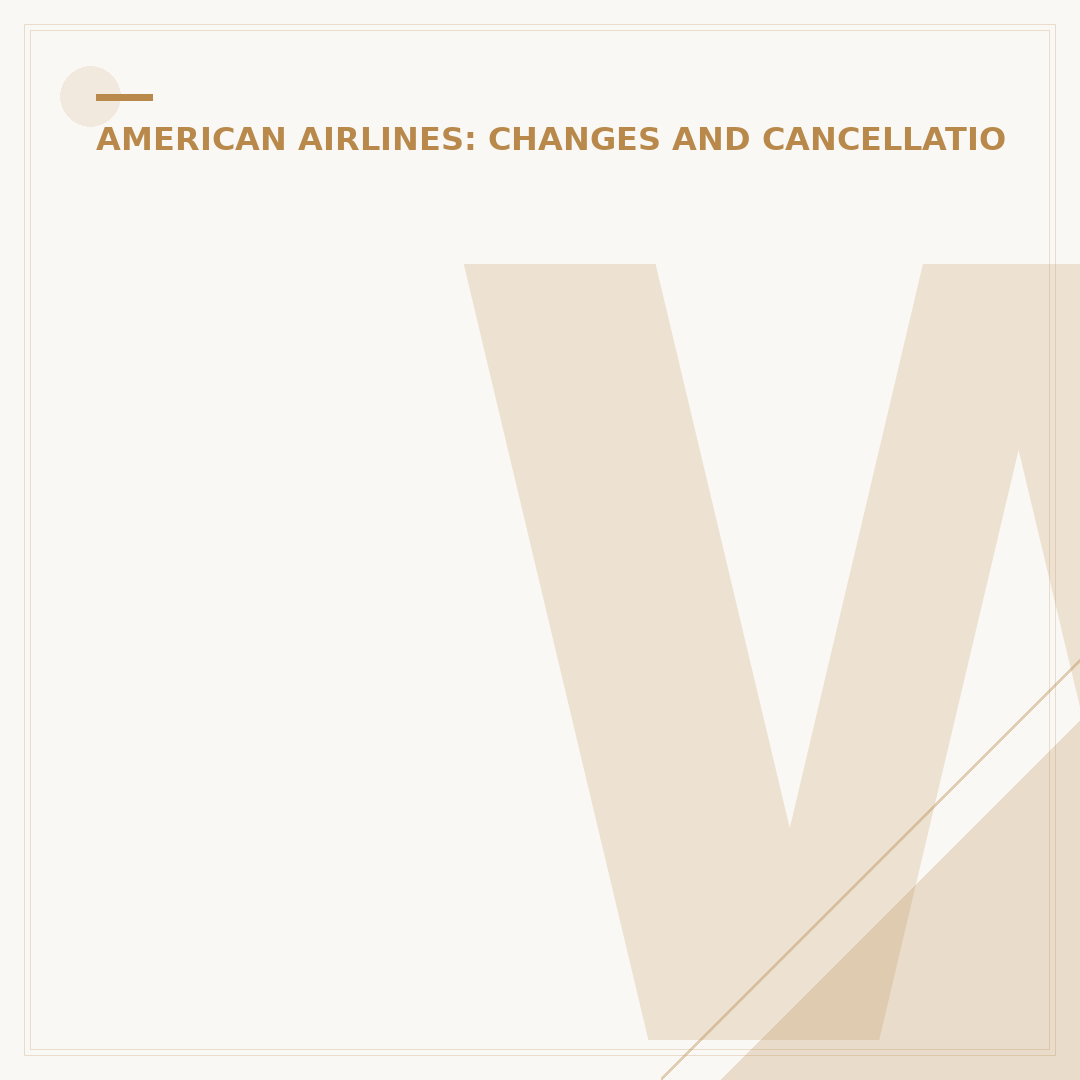 What Is the American Airlines Flight Change Fee?