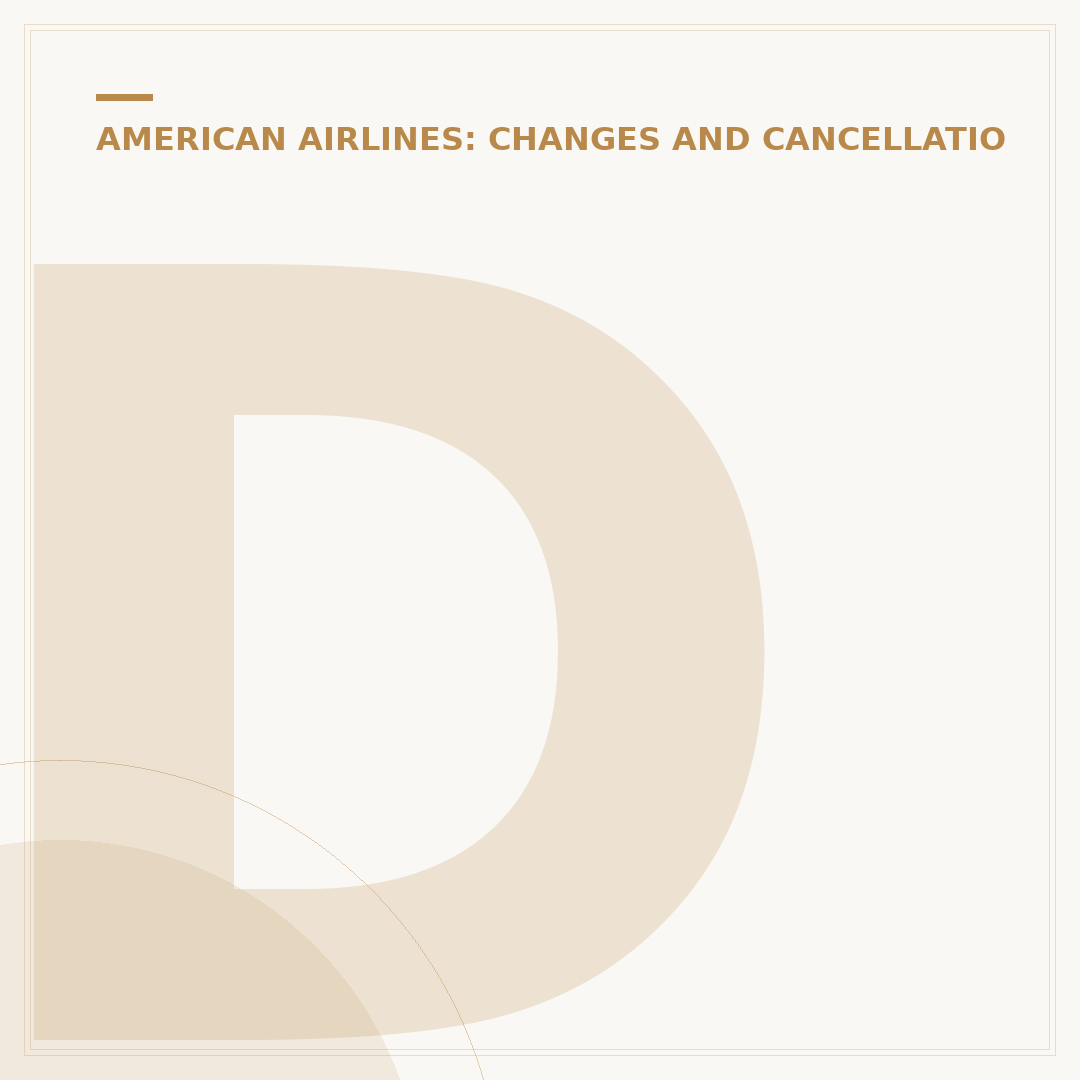 Does American Airlines Charge to Change a Flight?