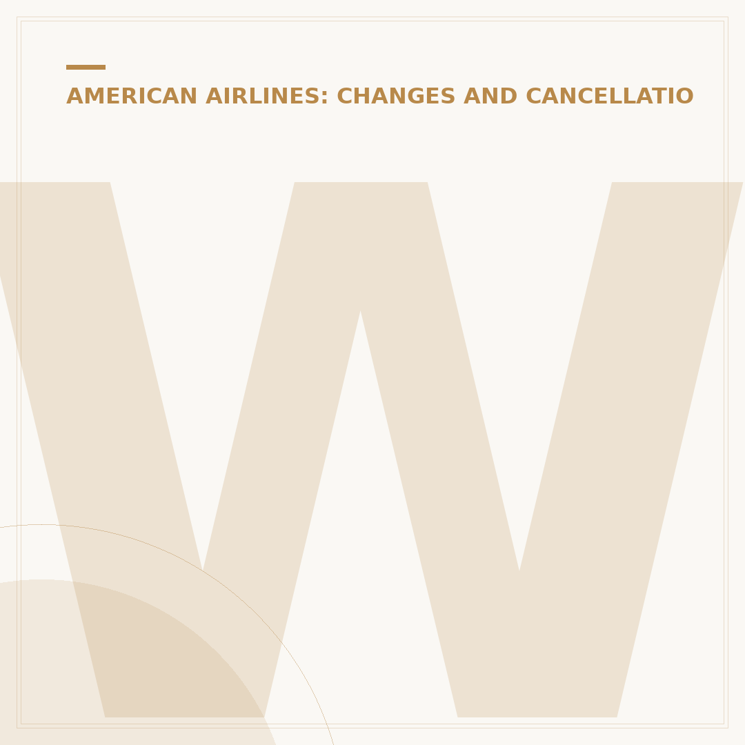 Why Did American Airlines Change My Flight?