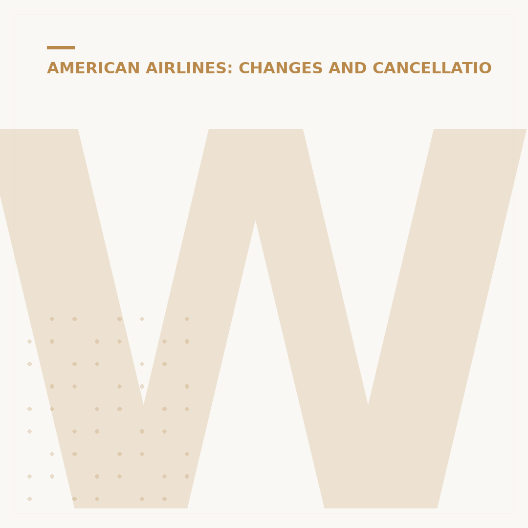 Why American Airlines Keeps Changing Your Flight