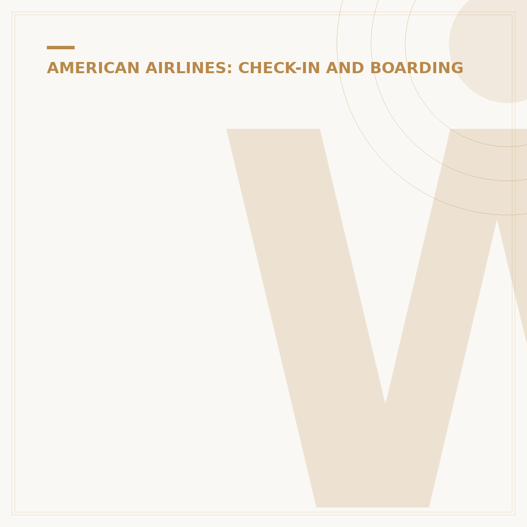When Can I Check In for My American Airlines Flight?