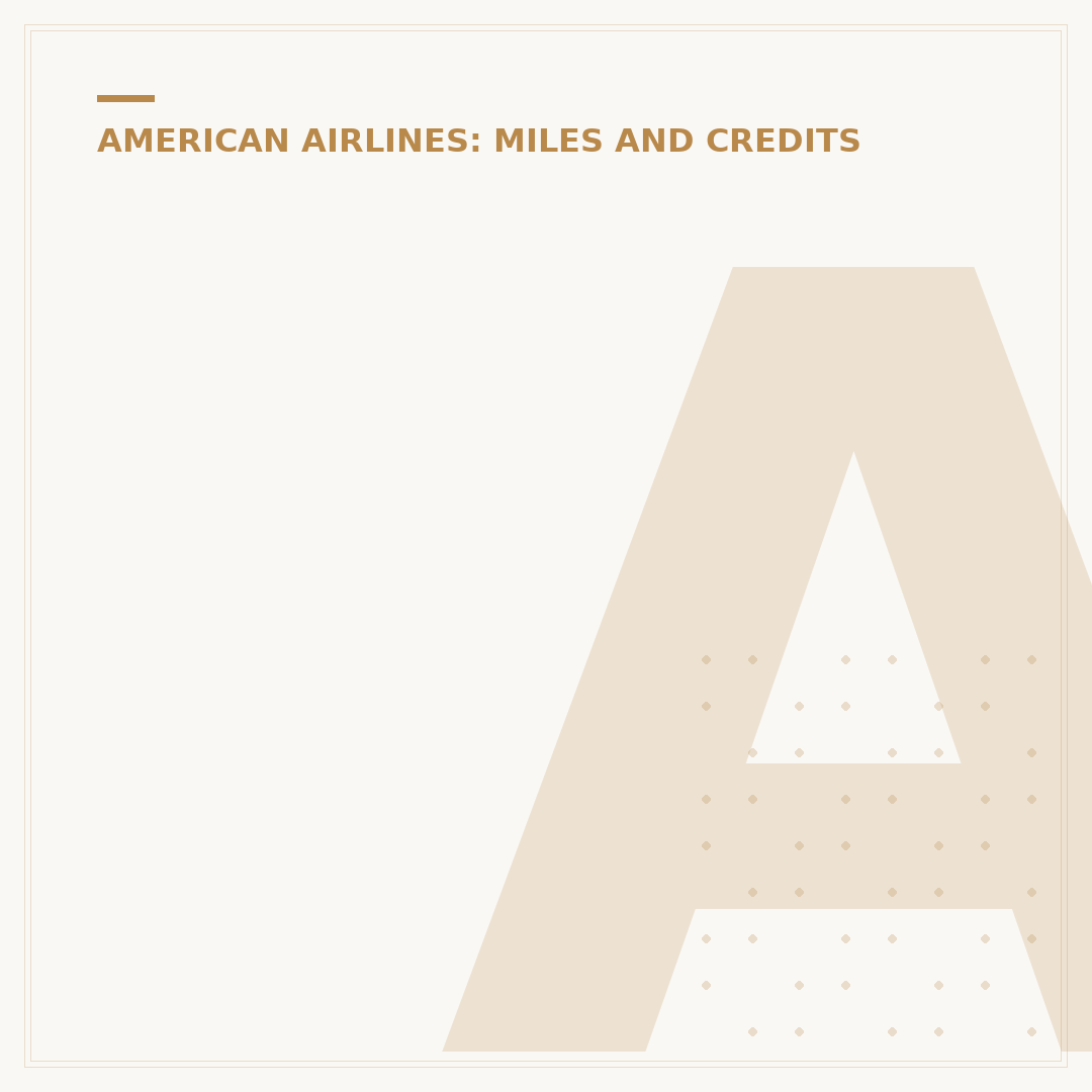 American Airlines: How Many Points for a Free Flight?
