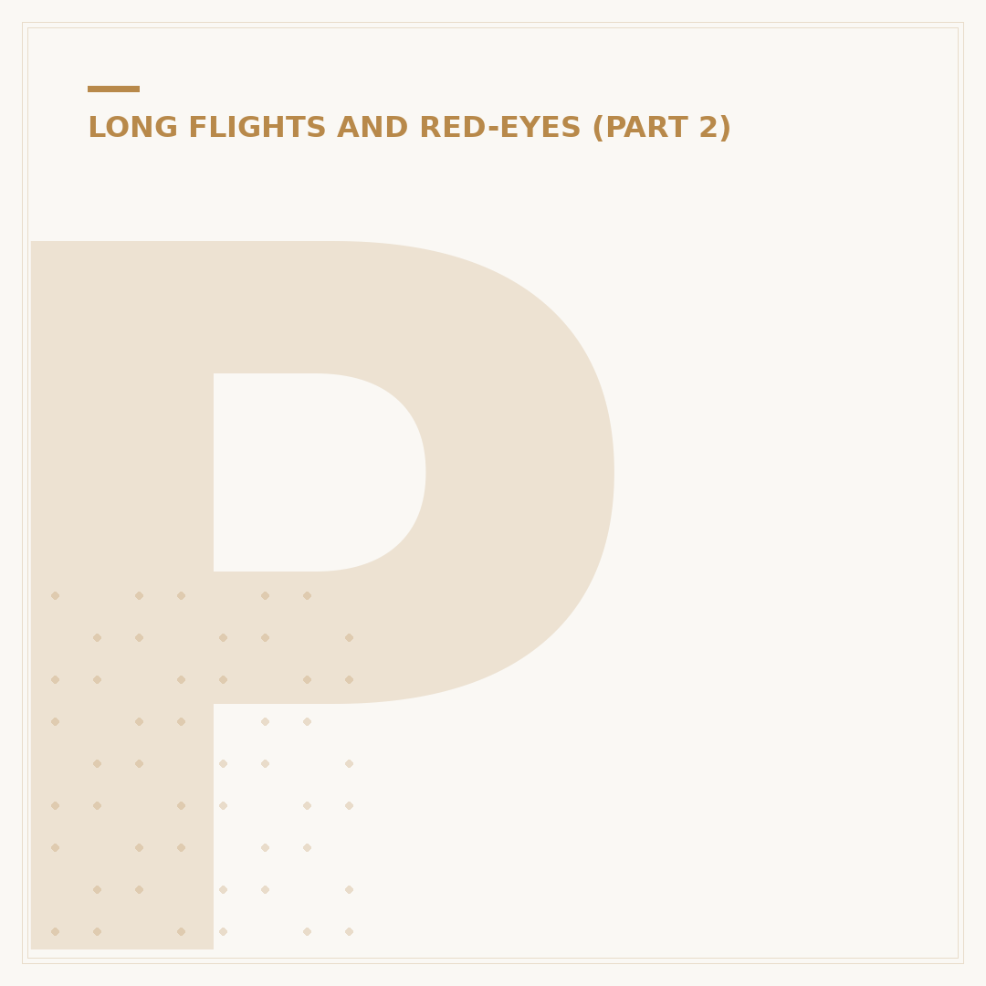 Prepare for Your Journey: Things to Do Before Long Flight