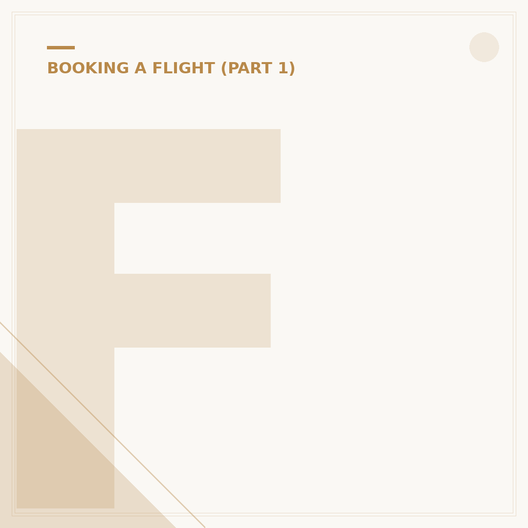 Finding the Best Site to Book a Flight Online