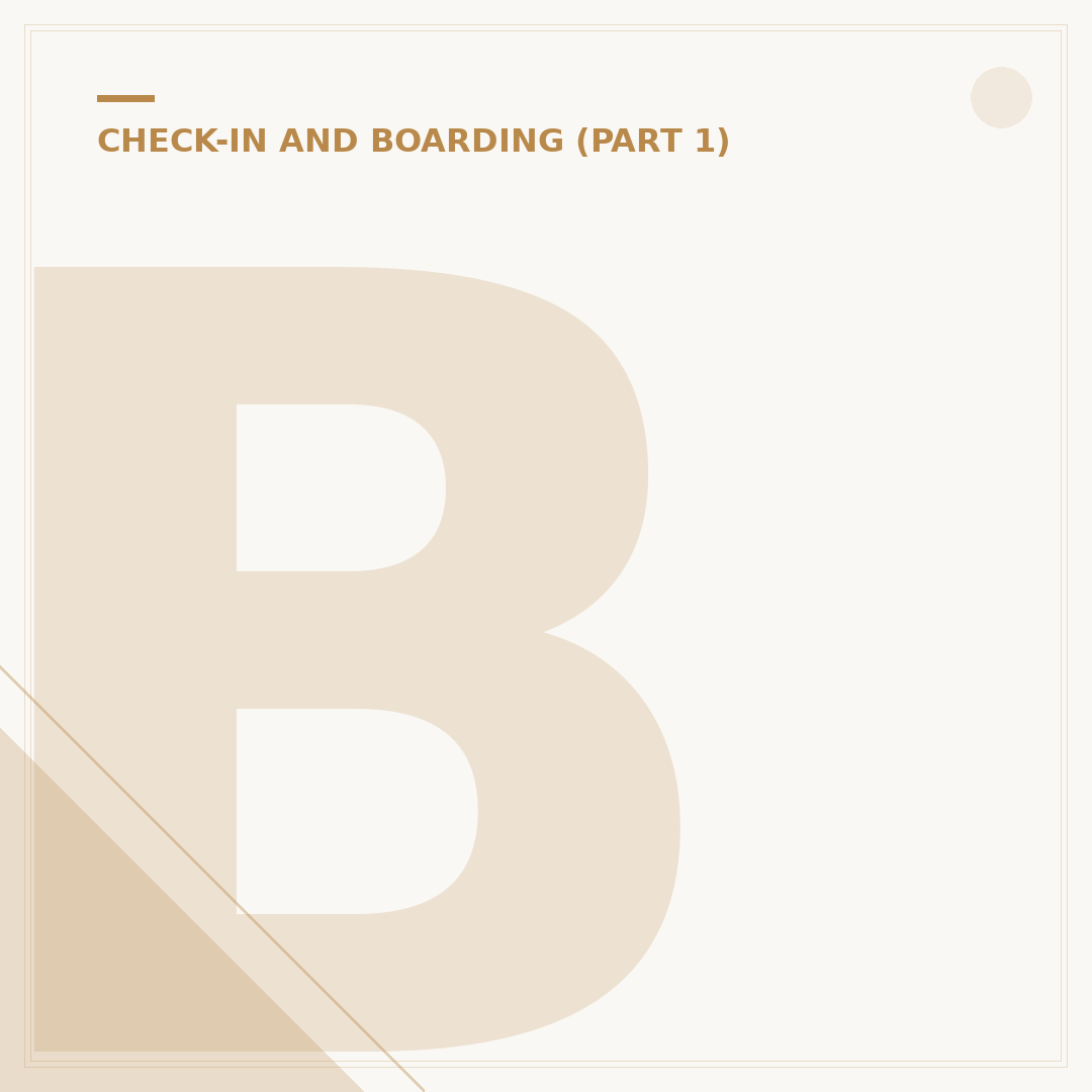 Boarding 30 Minutes Before Flight: What to Expect