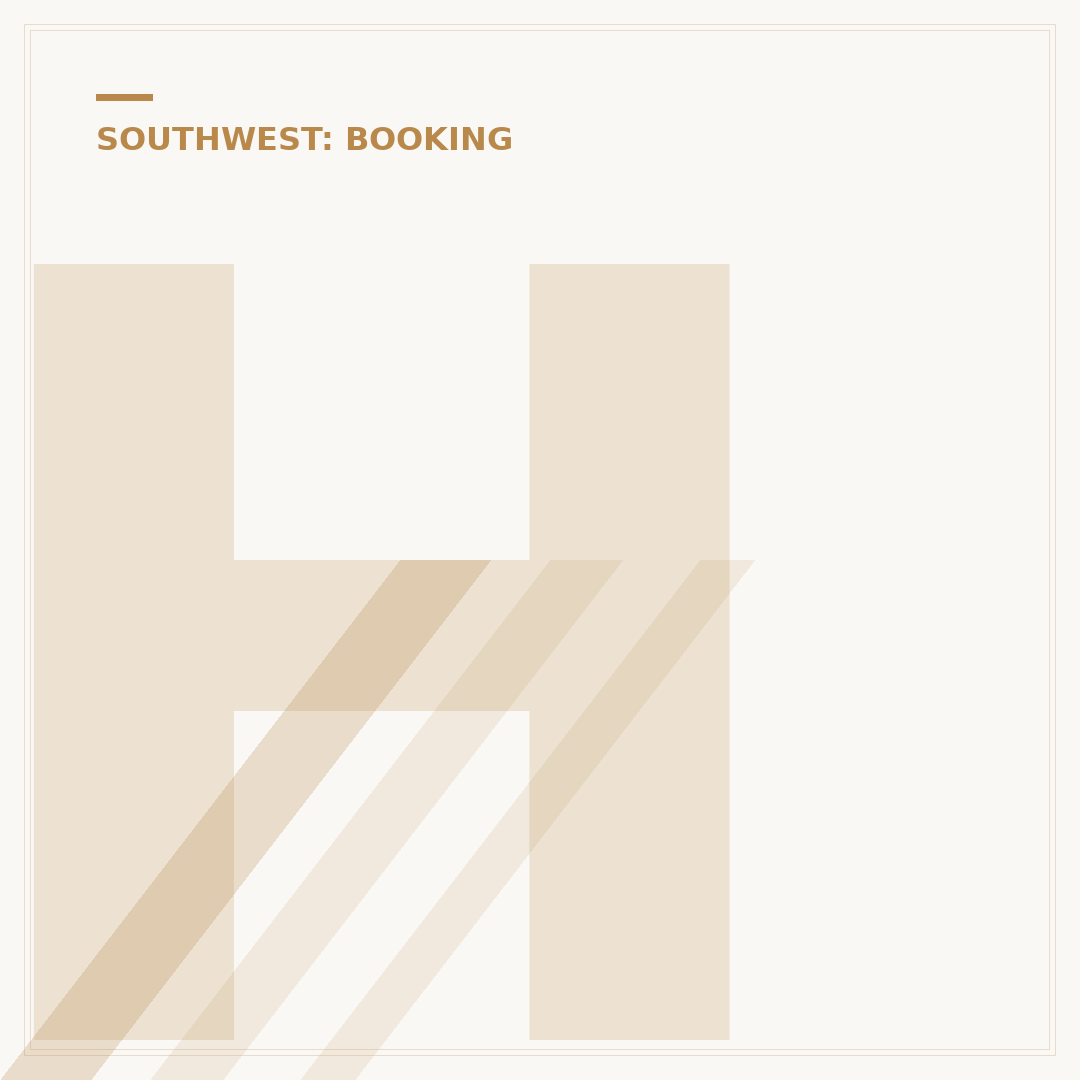 How to Book a Multi-Destination Flight on Southwest