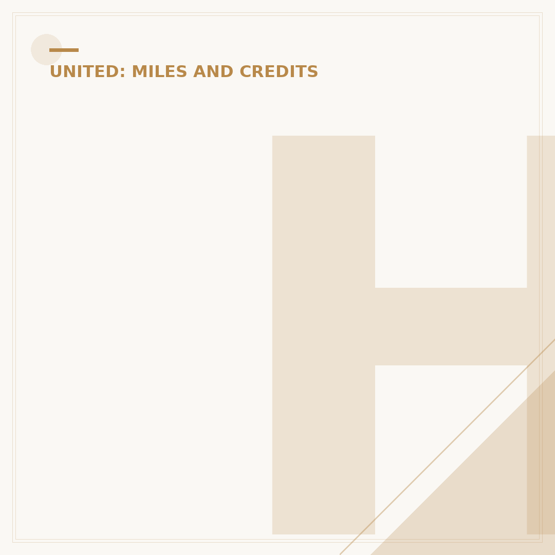 How to Book United Flights With Miles