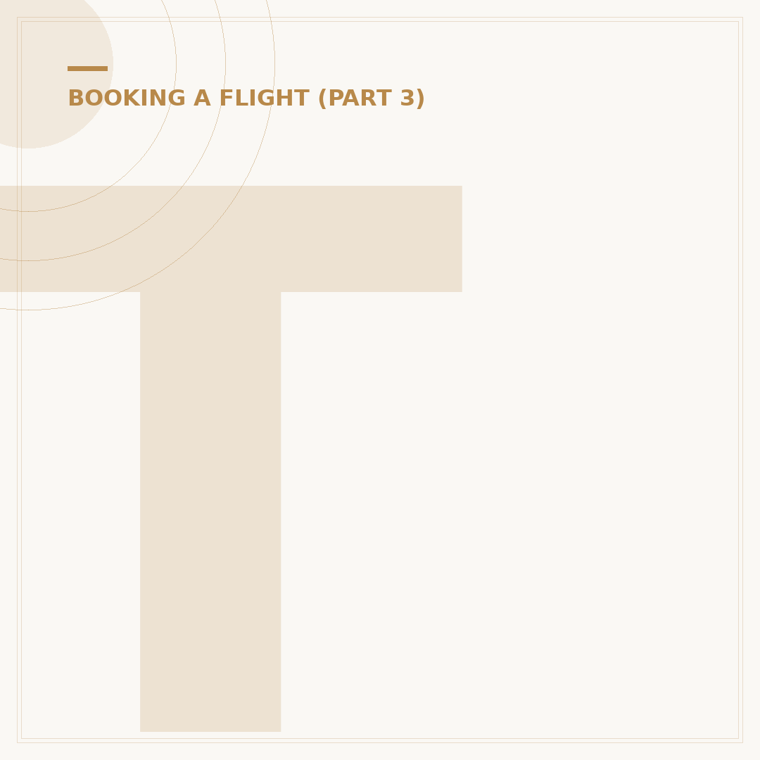 Things to Consider When Booking a Flight
