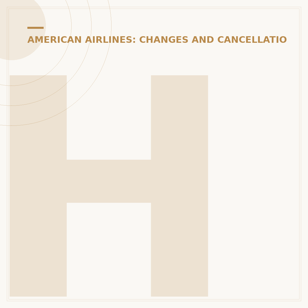 How Close to Flight Can You Cancel American Airlines