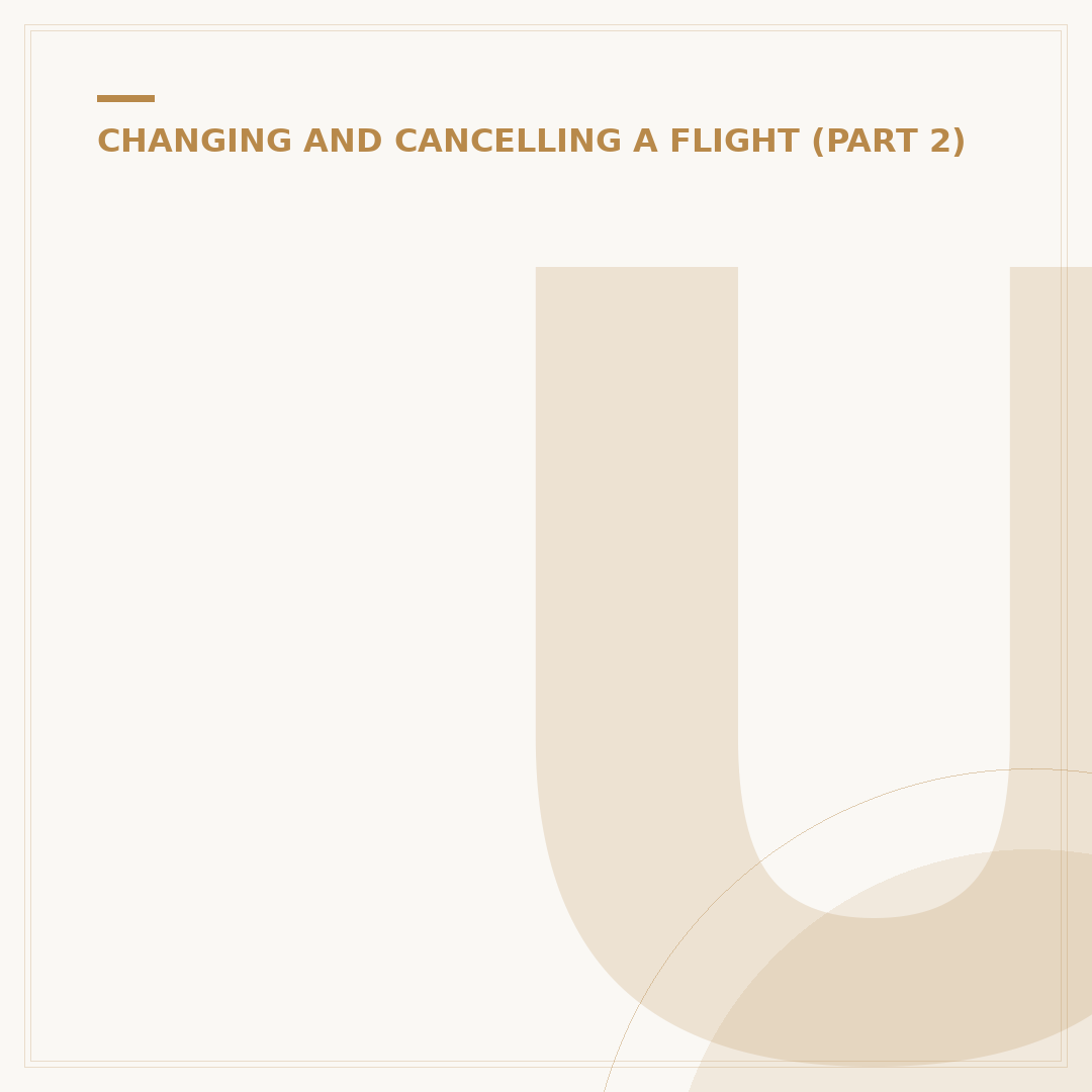 Until When Can You Cancel a Flight?