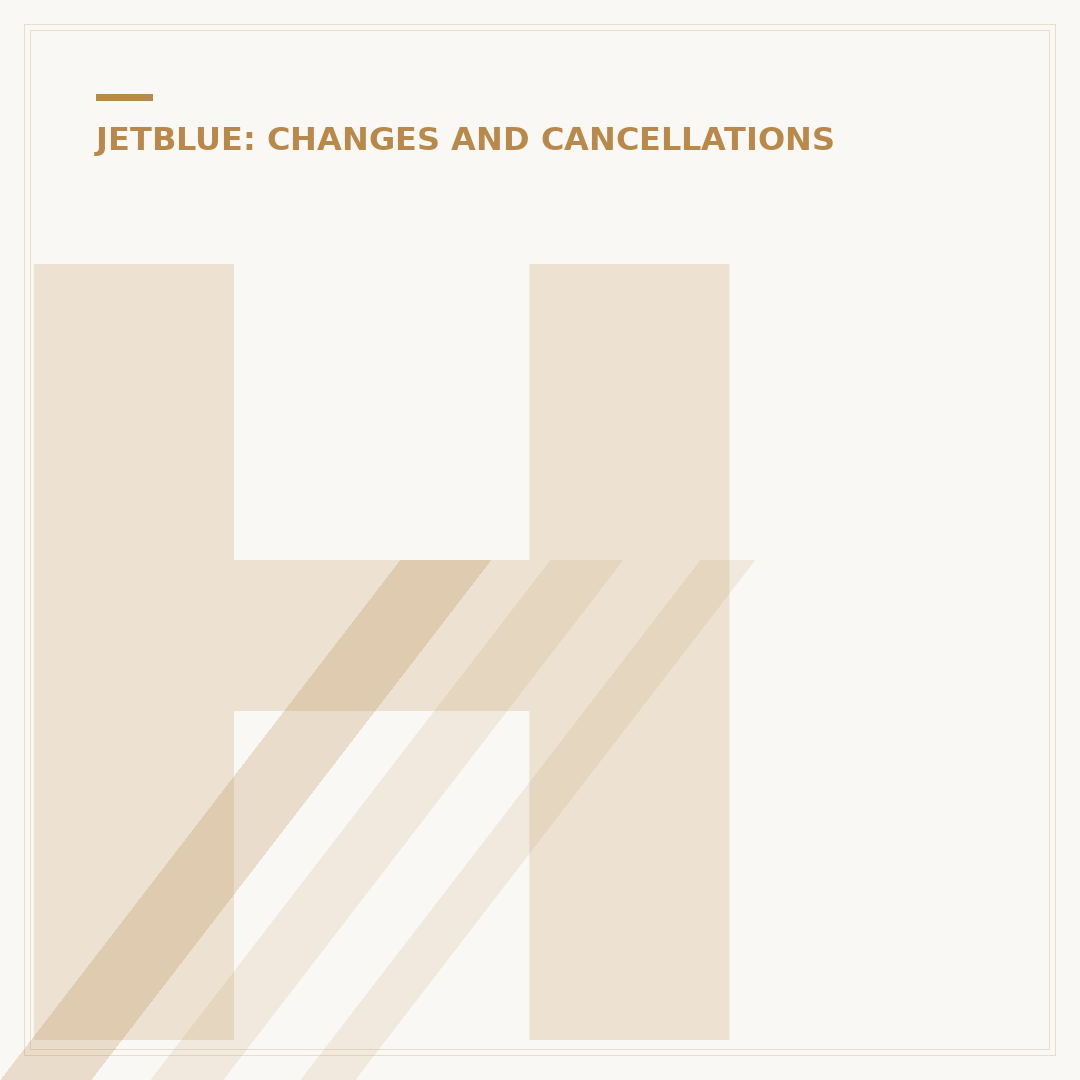 How Late Can I Cancel a JetBlue Flight?