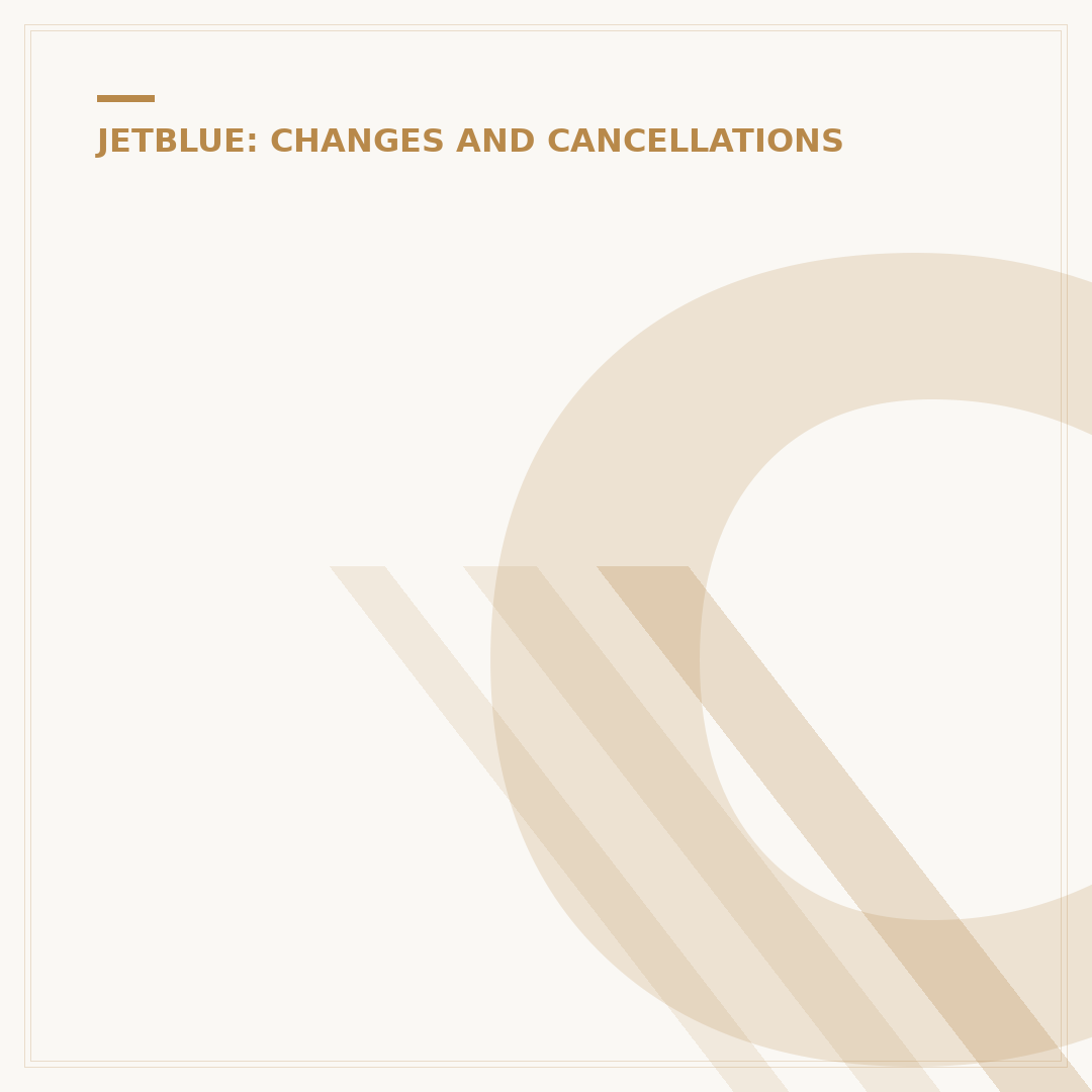 Can I Cancel a JetBlue Flight Booked With Points?