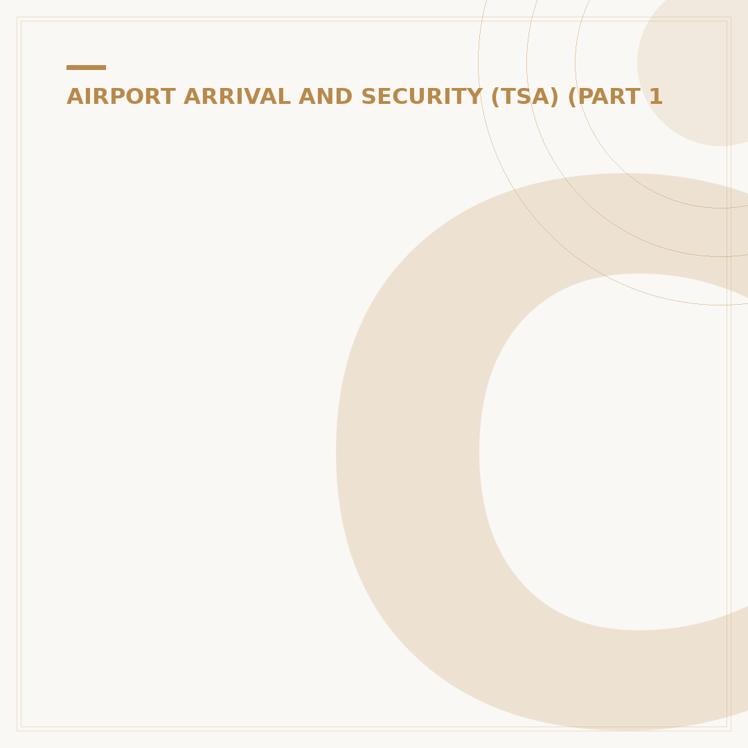Centurion Lounge Entry: How Early Before Your Flight?