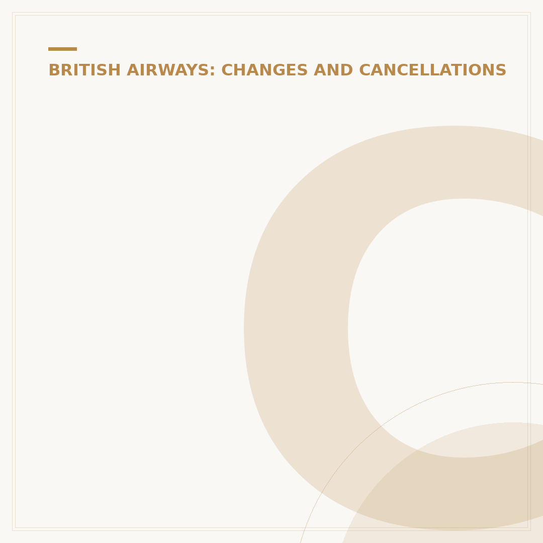 Can I Change My BA Flight for Free?