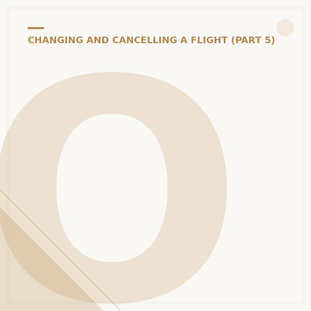 Once You Book a Flight, Can You Change It?