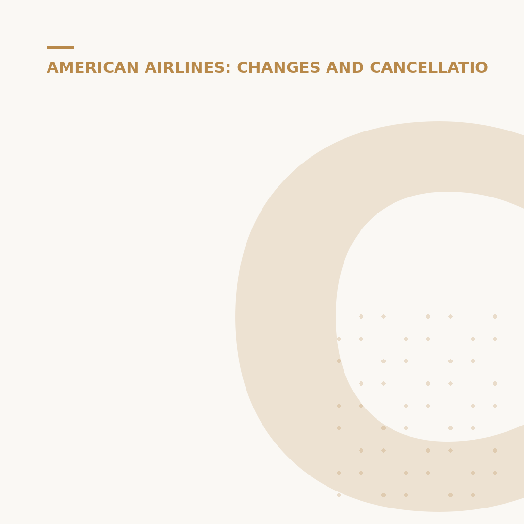 Can I Change My Connecting Flight American Airlines? Options