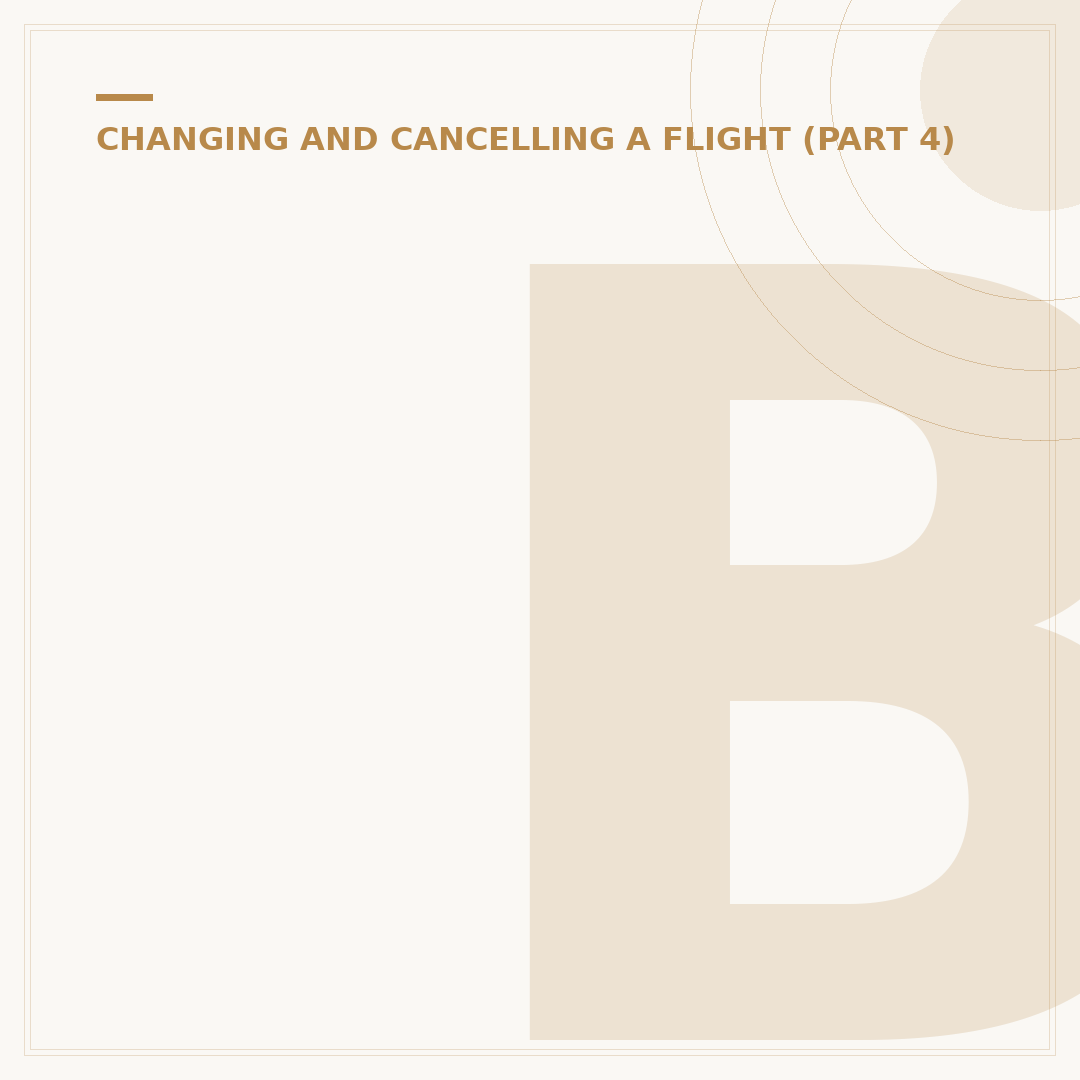 Basic Economy Flights: Can You Change Them?