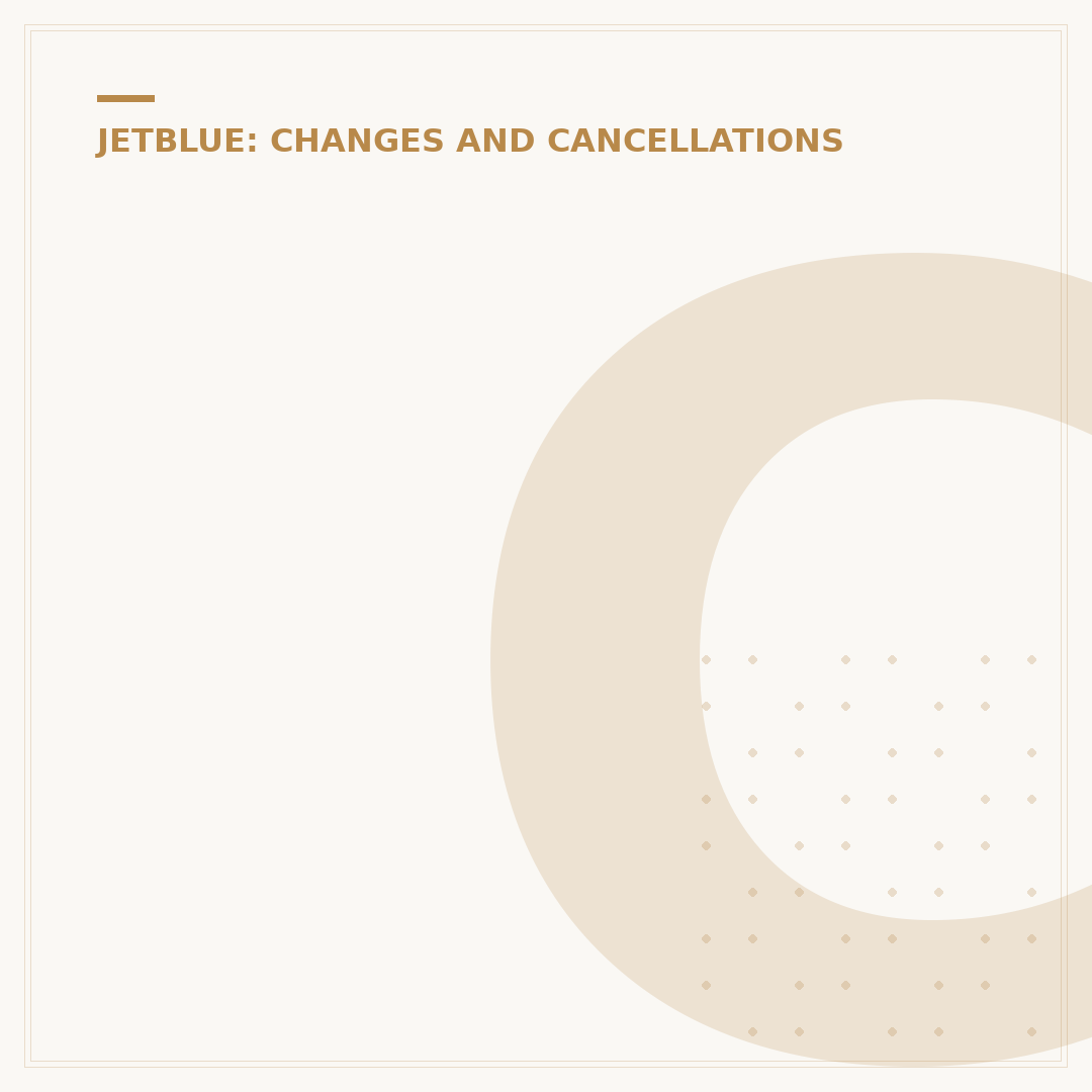 Can You Change a JetBlue Flight Booked with Points?
