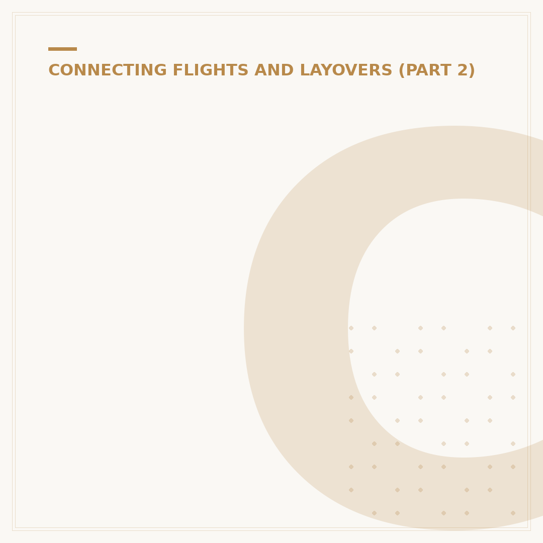 Connecting Flight: Can I Leave the Airport?