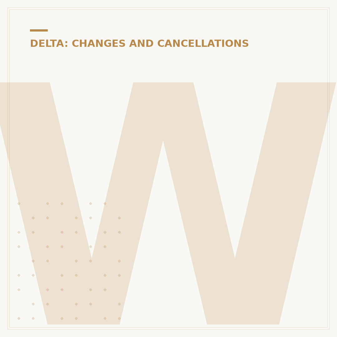 Why Did Delta Change My Flight? Causes & Next Steps