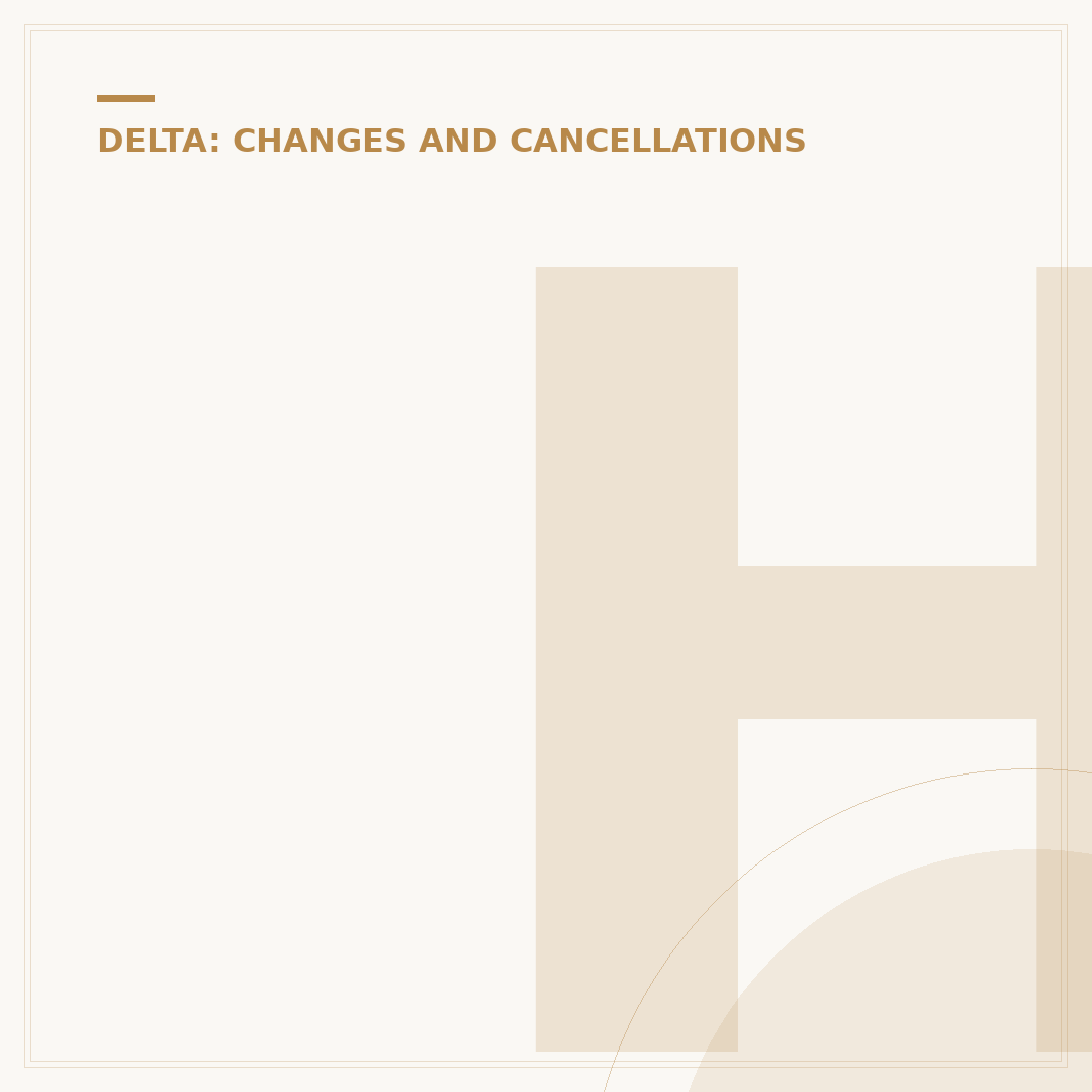 How Many Times Can I Change a Delta Flight?