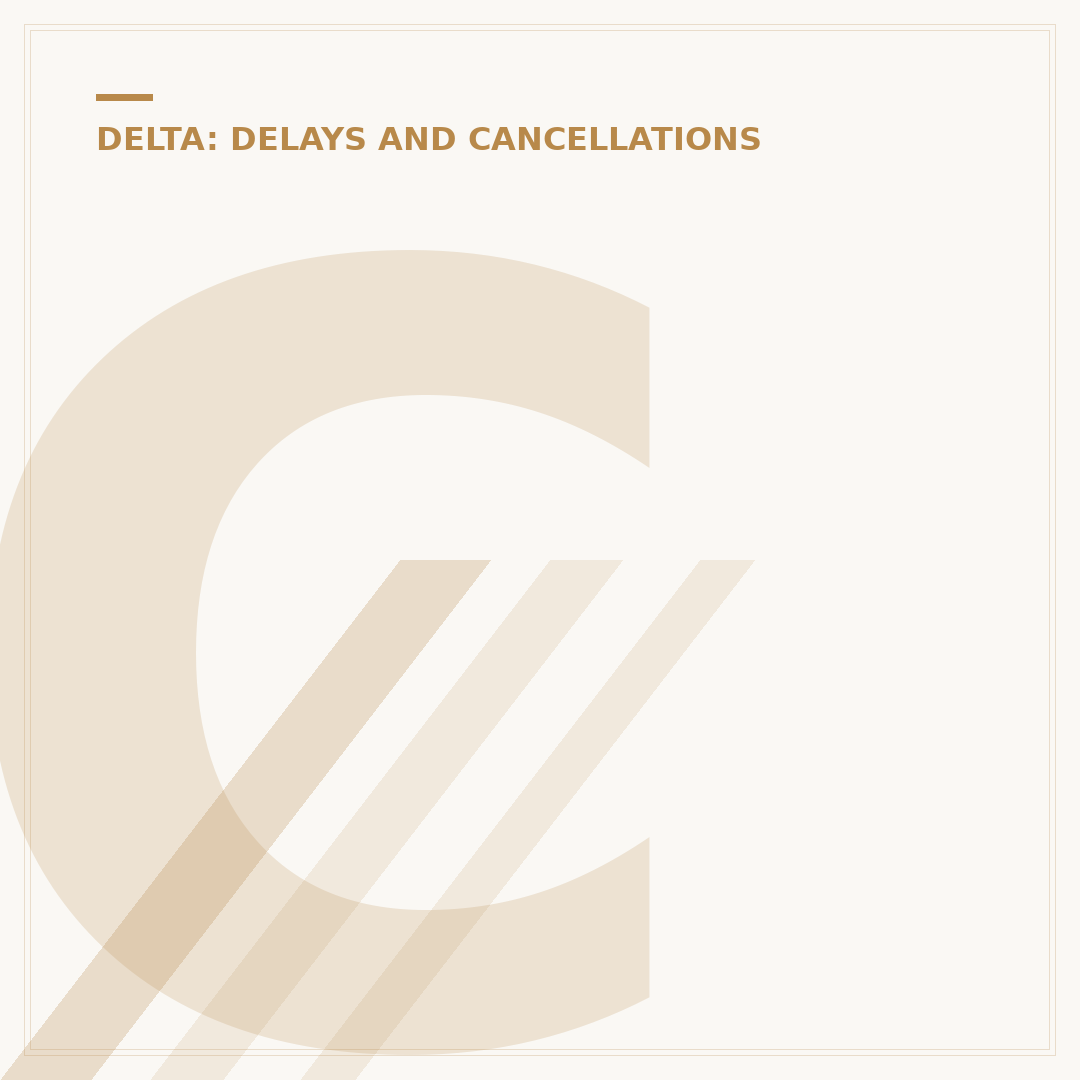 Can a Delayed Delta Flight Leave Early?