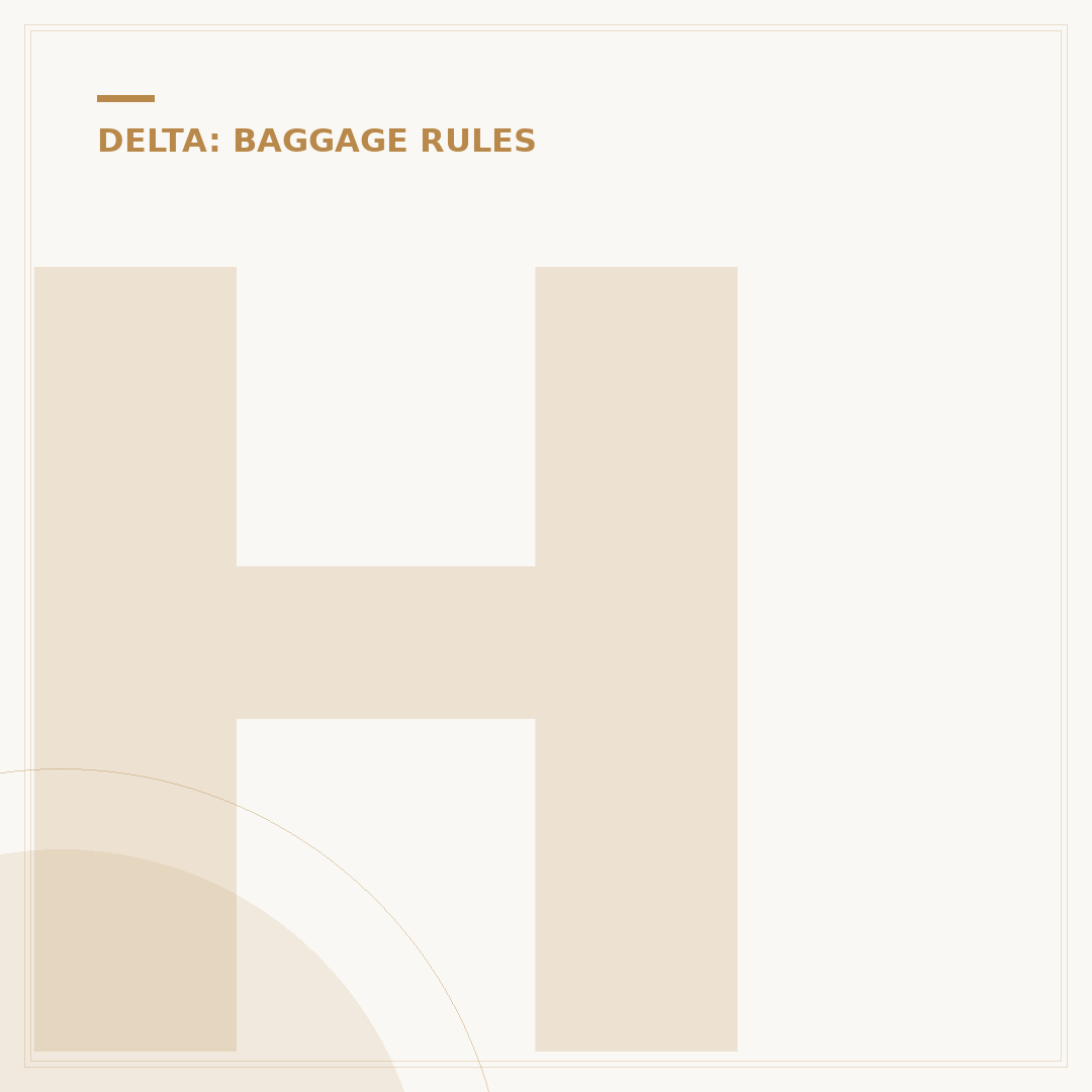 How Many Bags Can I Check on a Delta International Flight?