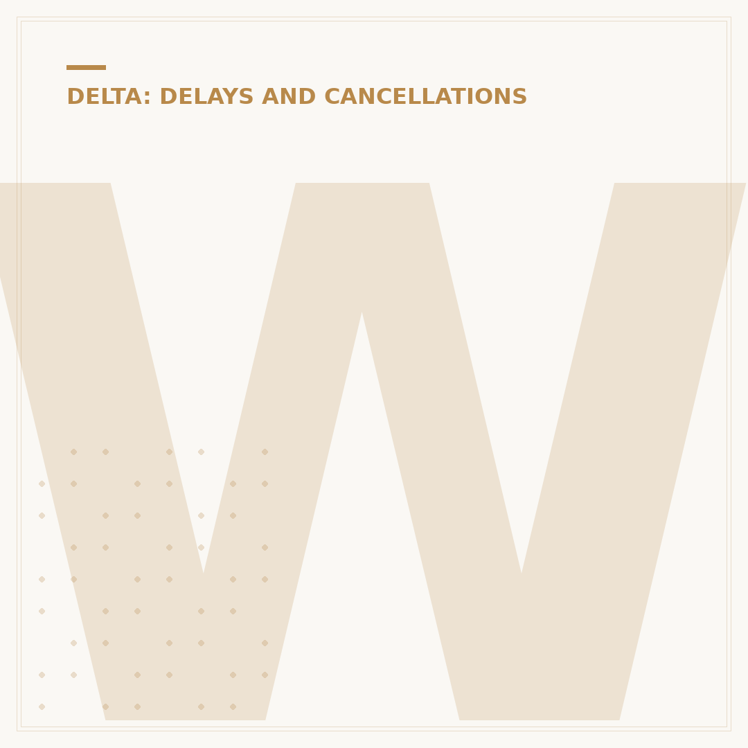 What Delta Owes You for a Delayed Flight