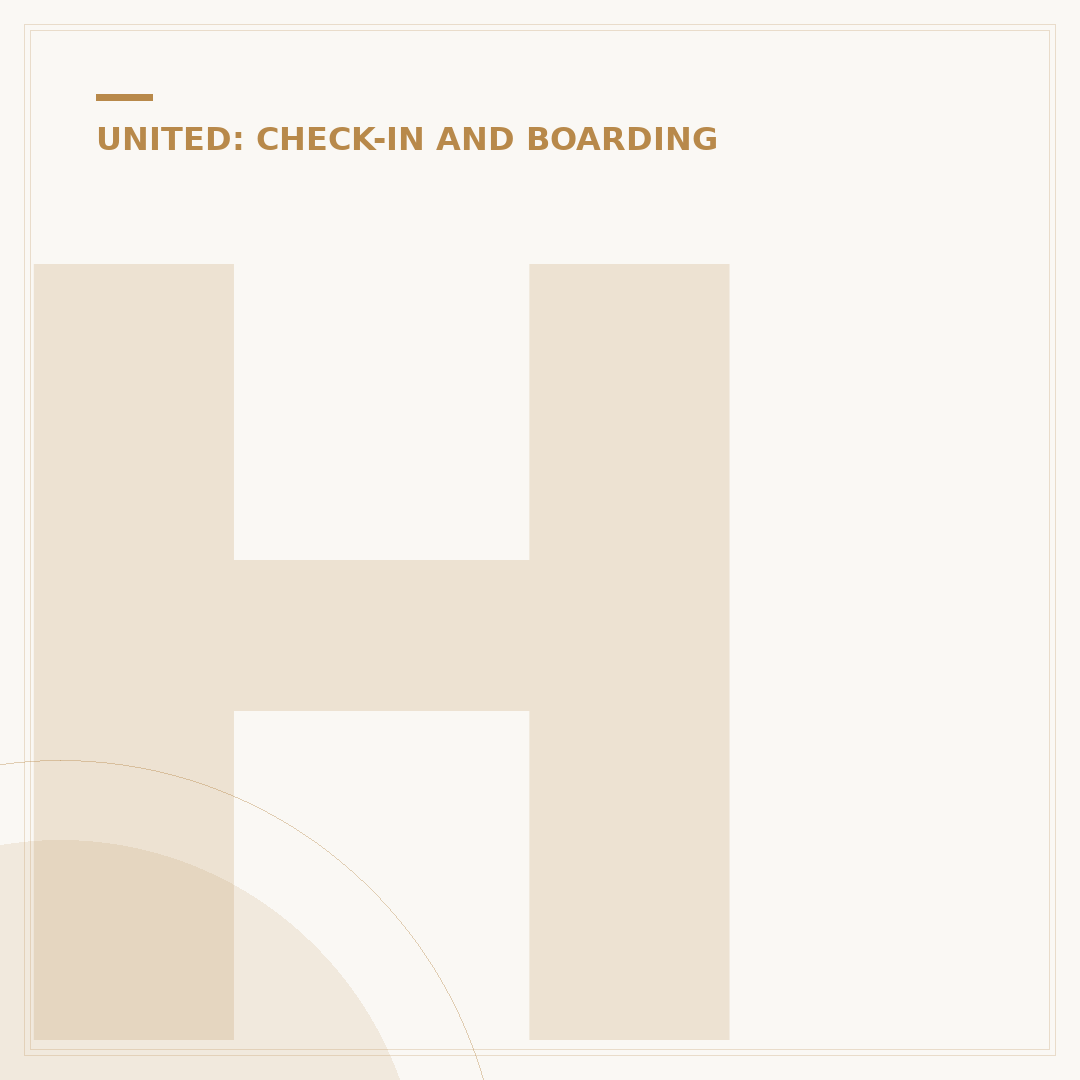 How Early Can You Check Into United Flight?