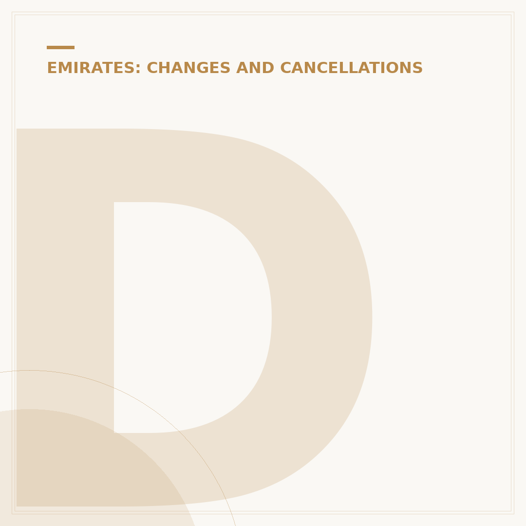 Do Emirates Charge to Change Flight Dates?