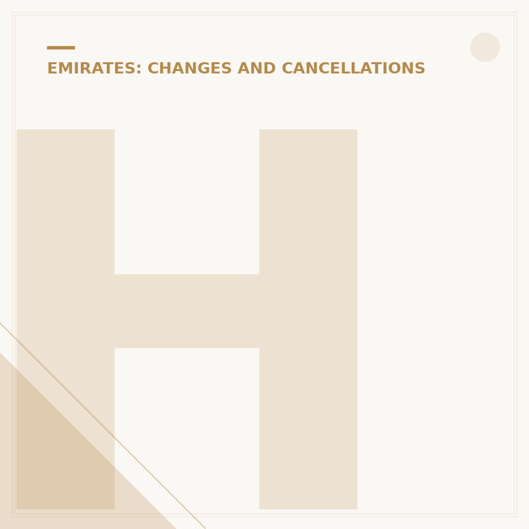 How Much Does It Cost to Change Emirates Flight Dates?