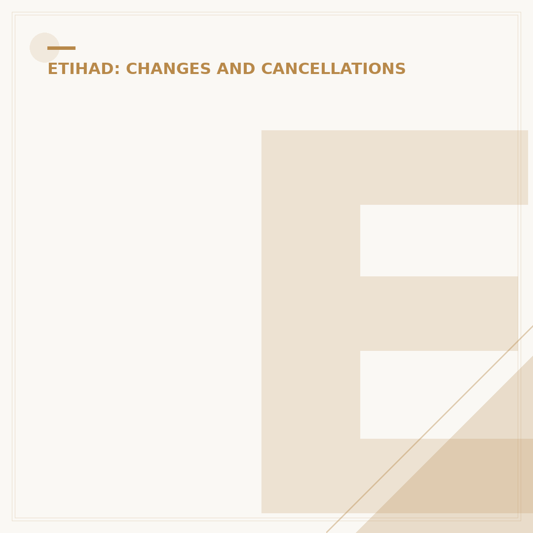 Etihad Airways: How to Change Flight Date