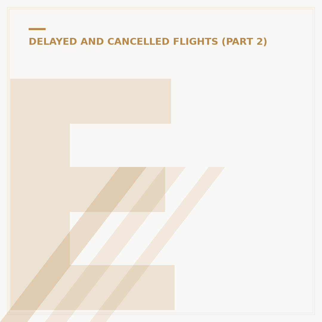 Expedia: If Your Flight Is Cancelled