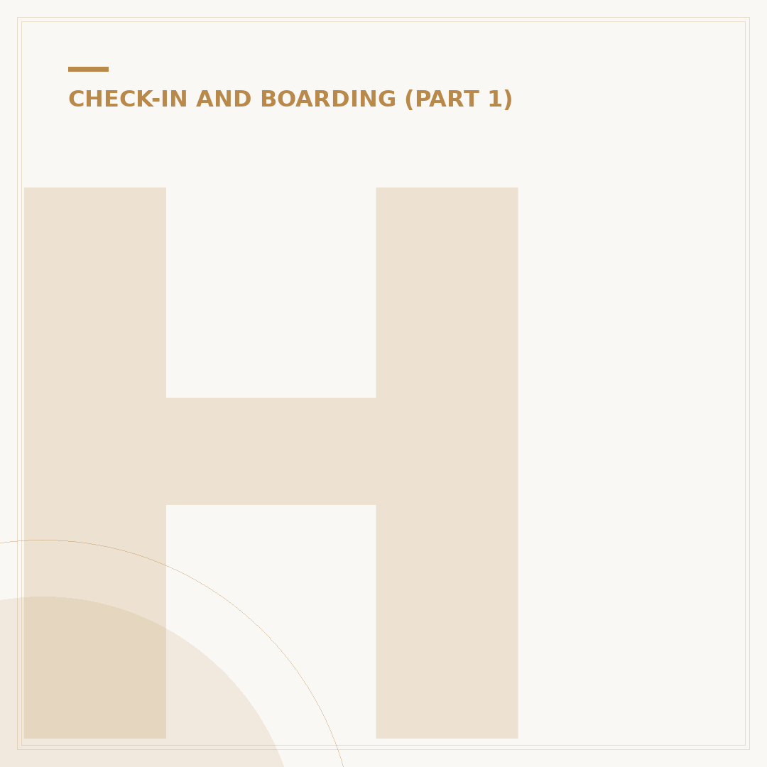 How Early Does a Flight Board?