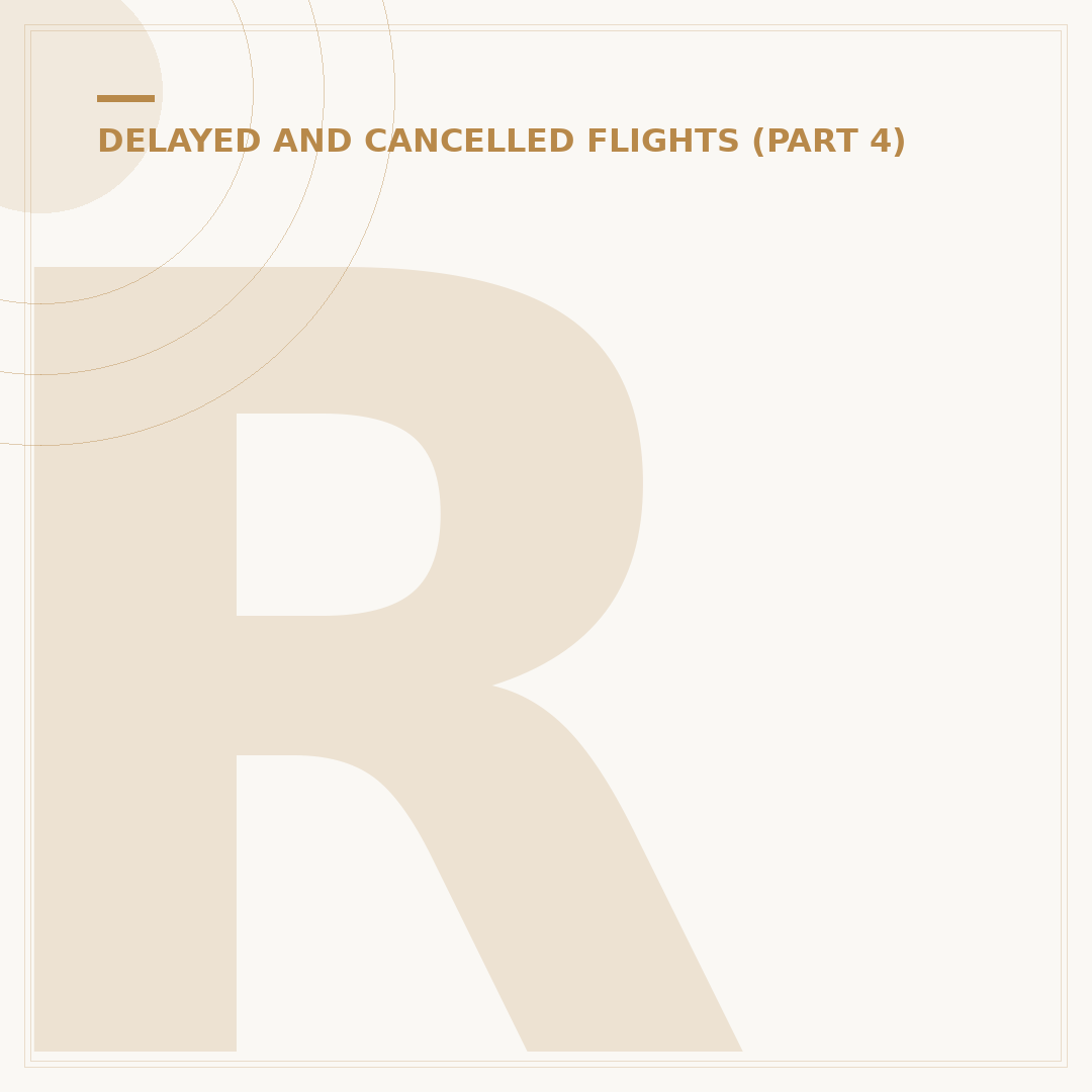 Refund When a Flight Is Cancelled