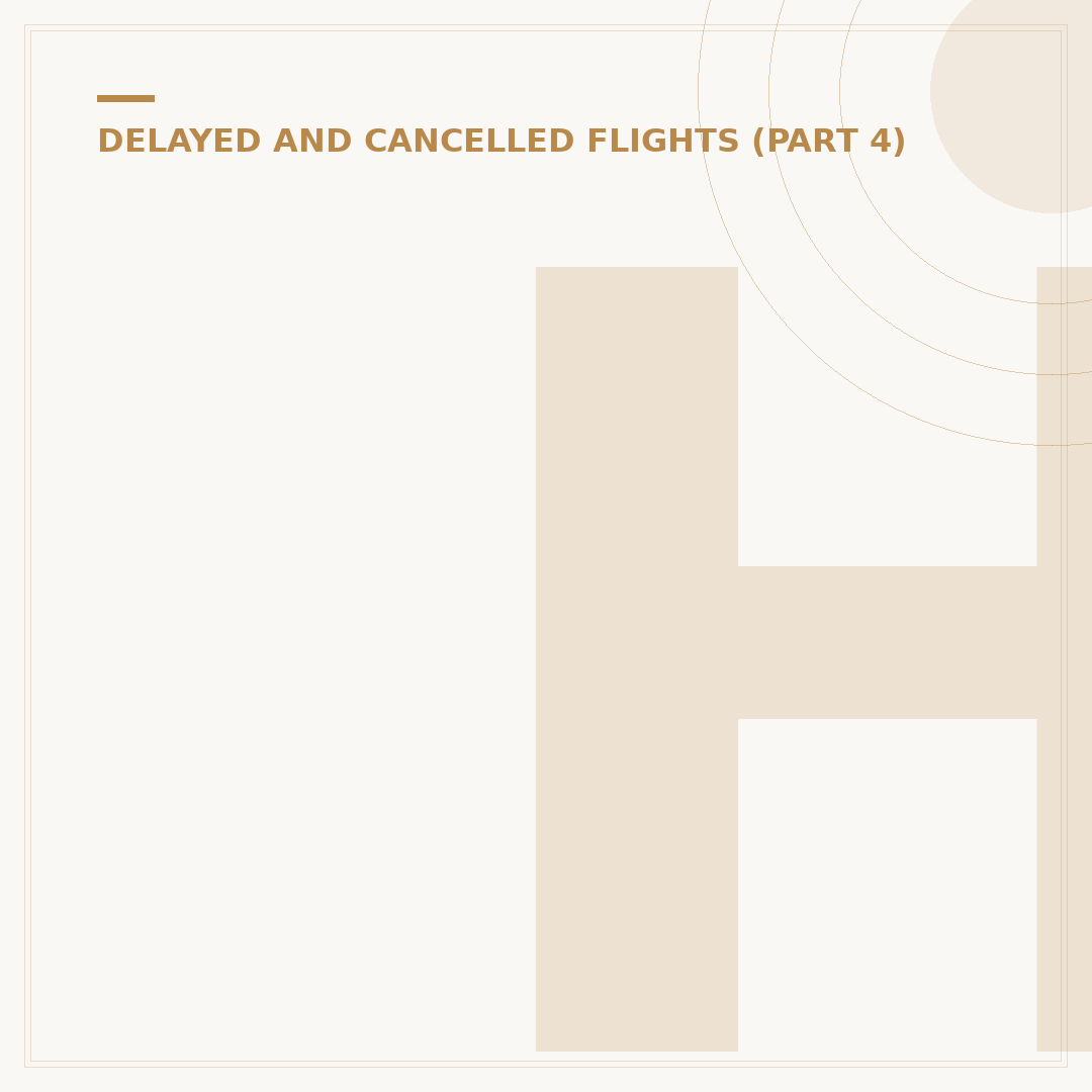 How Much Do I Get If My Flight Is Cancelled?