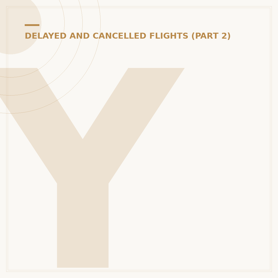Your Rights If Your Flight Gets Cancelled