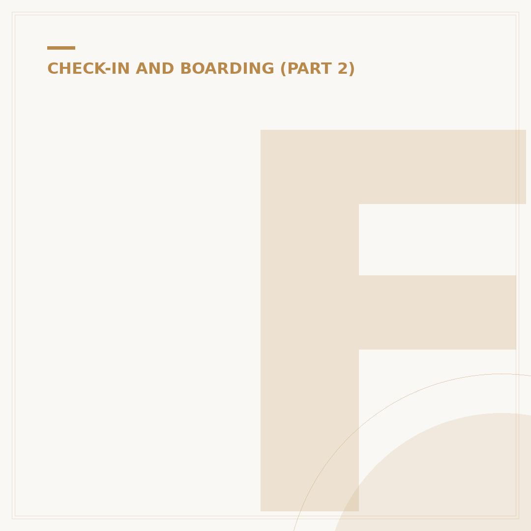 Flight Check-In Information: What You Need to Board