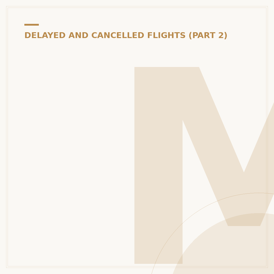 My Flight Got Delayed: What to Do
