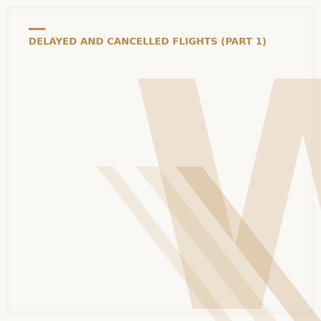 What Is Causing All Flight Delays and Cancellations?