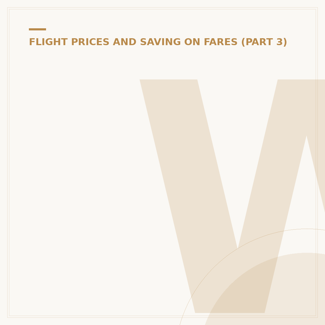 When to Book Flight Prices