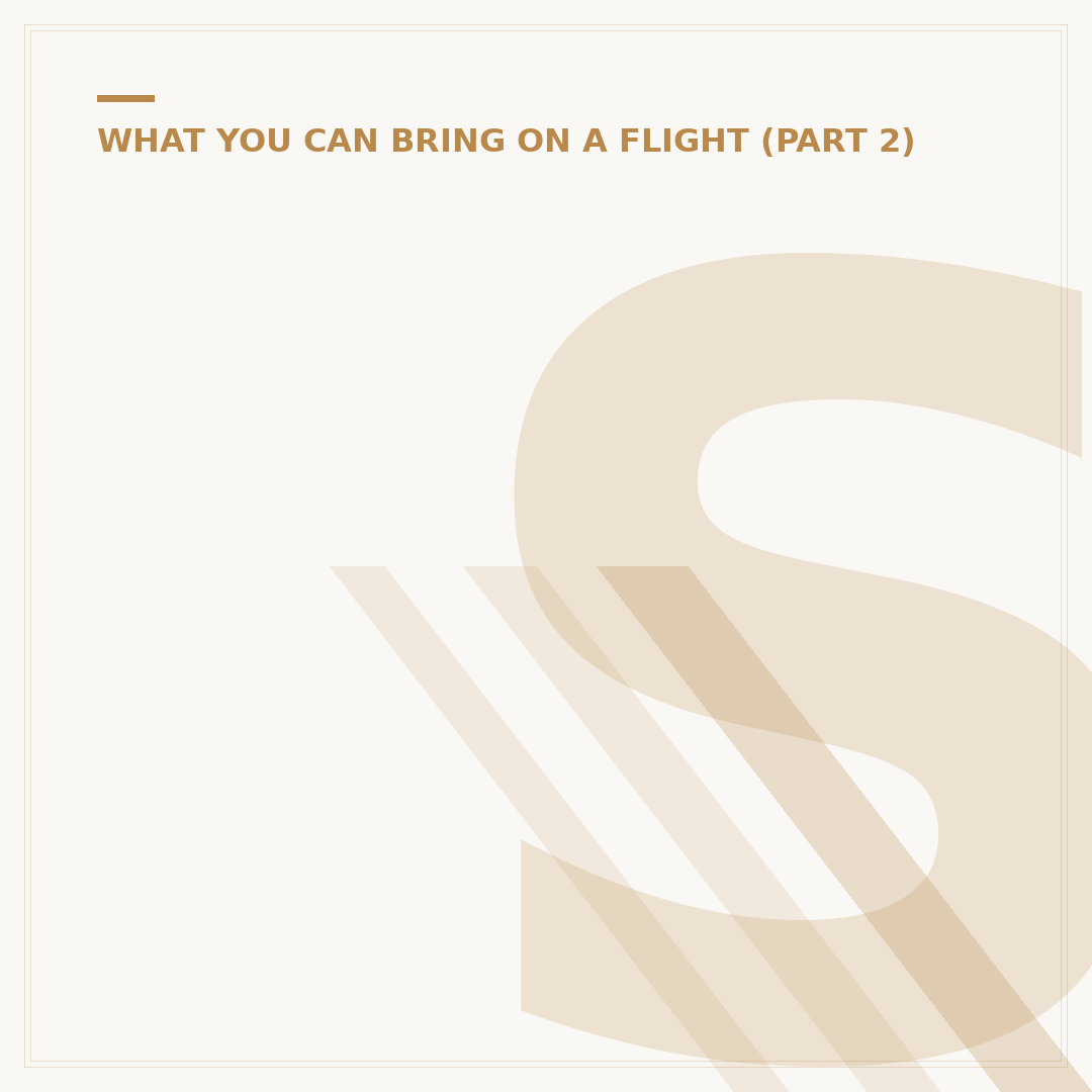 Smart Food Choices for Long Flights: What to Pack