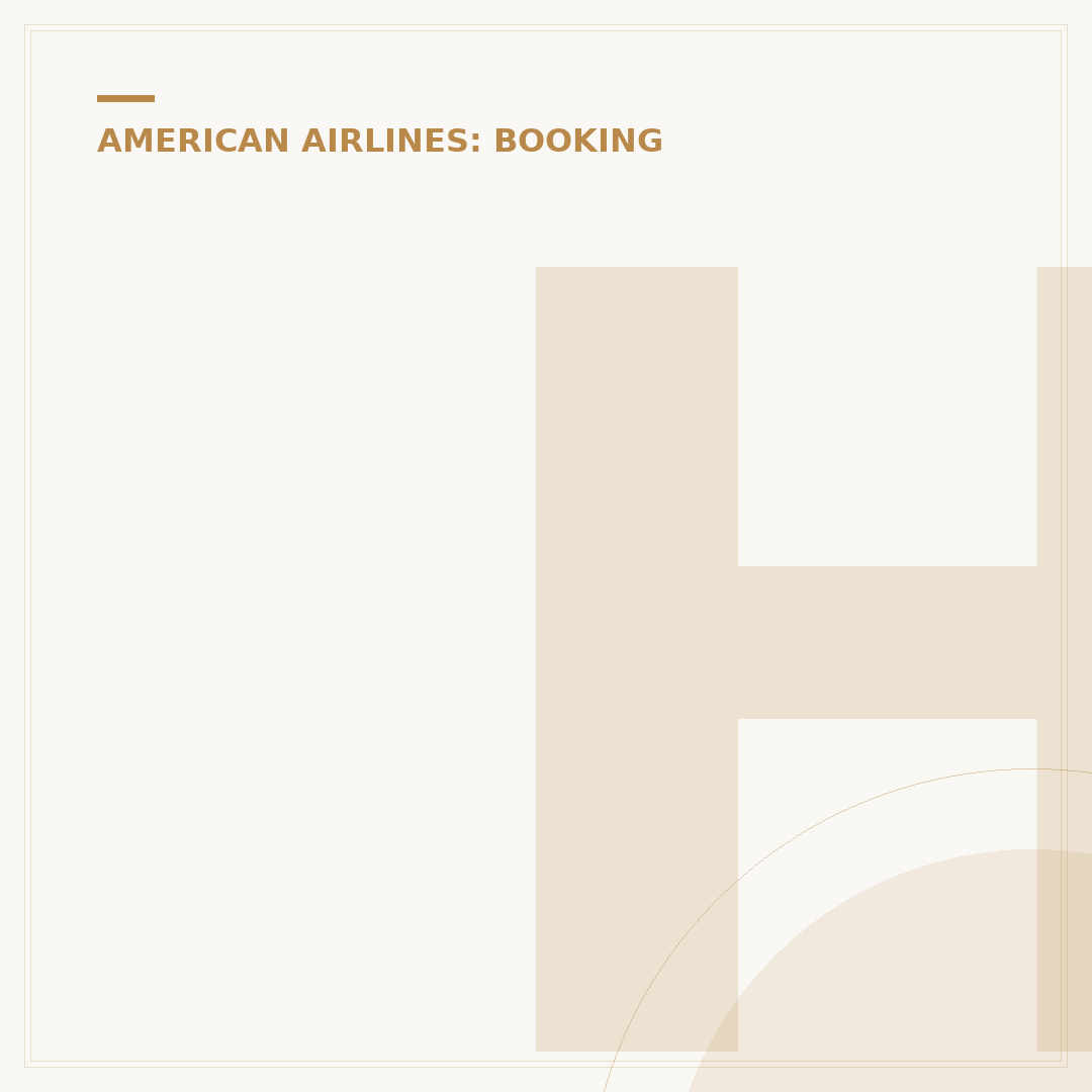 How to Hold a Flight on American Airlines