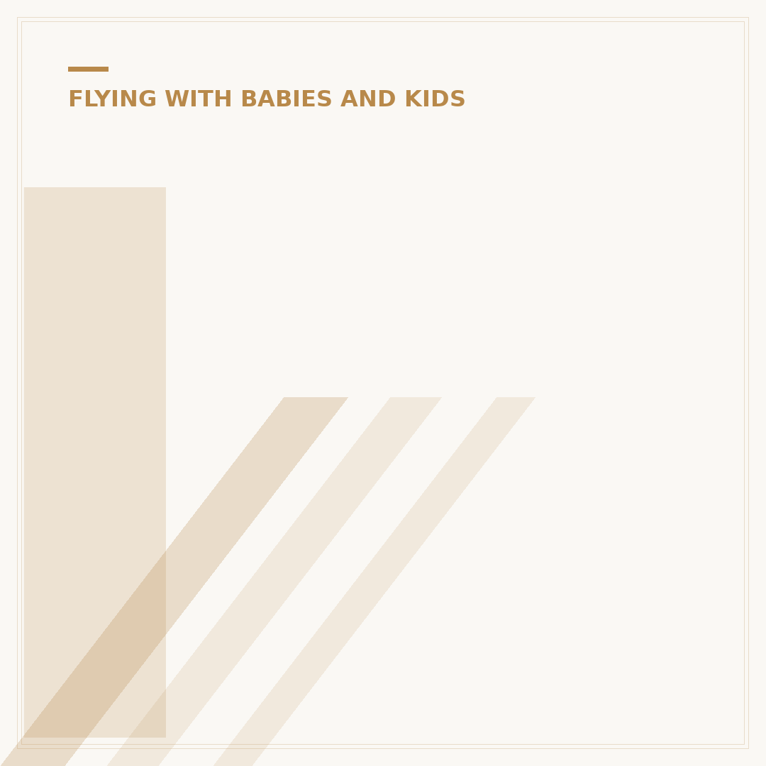 Infant in Flight: Can They Be Allowed on Board?