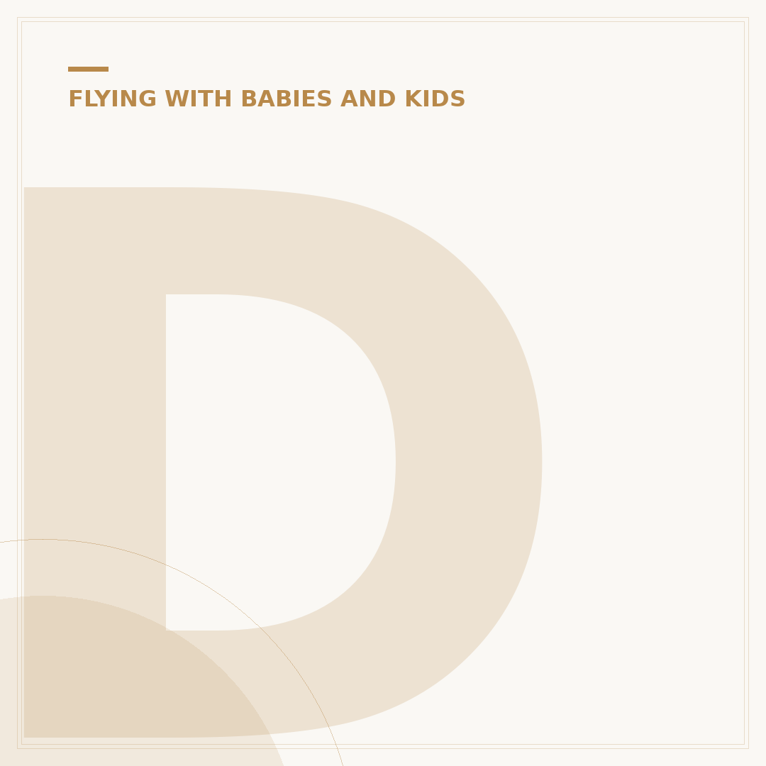 Do I Need to Add an Infant to My Flight Booking?