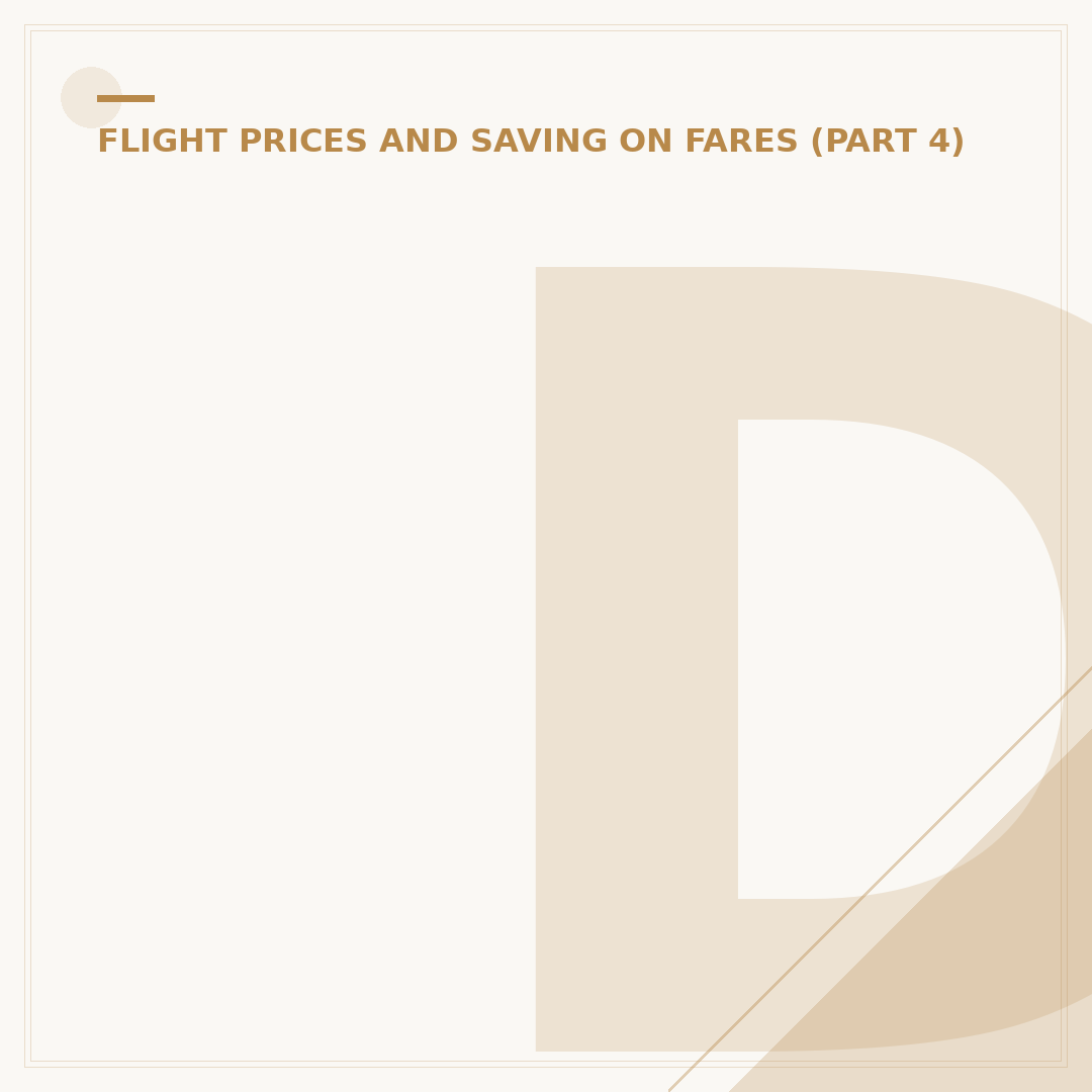 Do International Flight Prices Drop Closer to Departure?